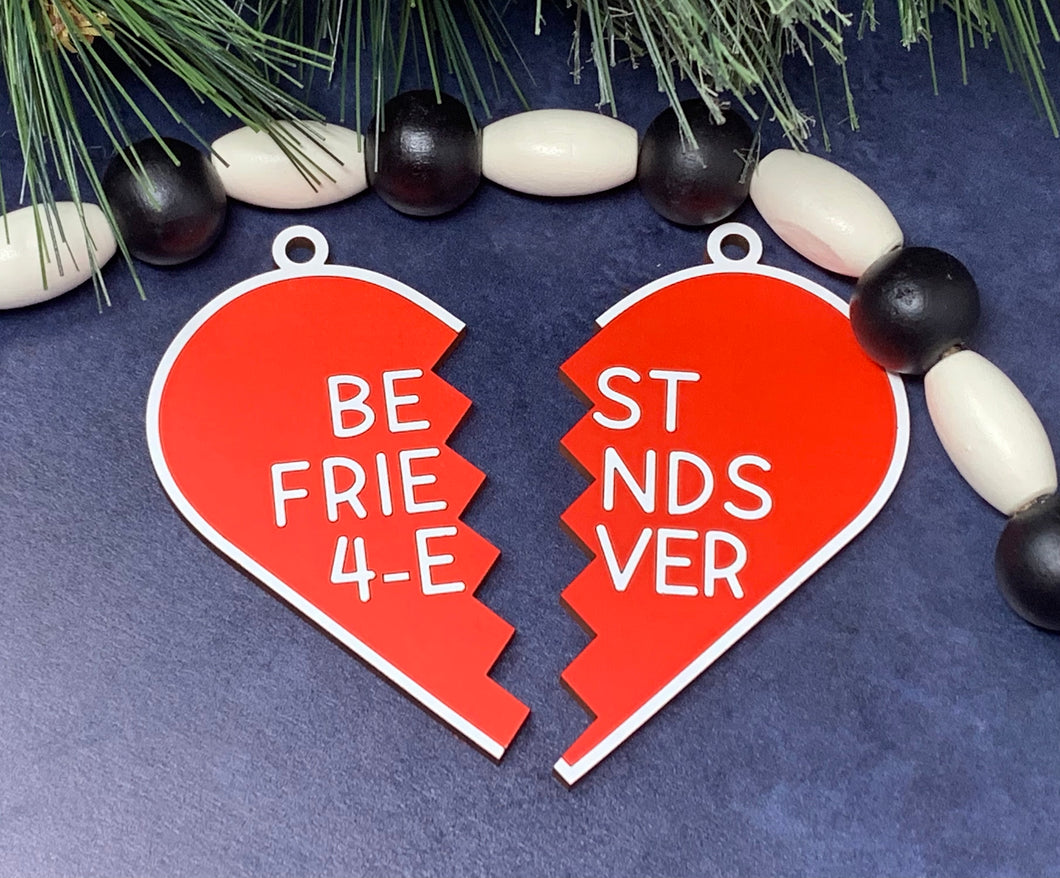 Best-Friends Retro (2-in-1) ornament