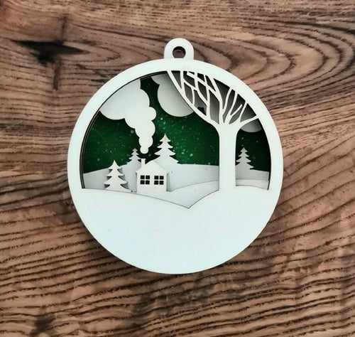 Multilayered ornaments (some can be personalized)